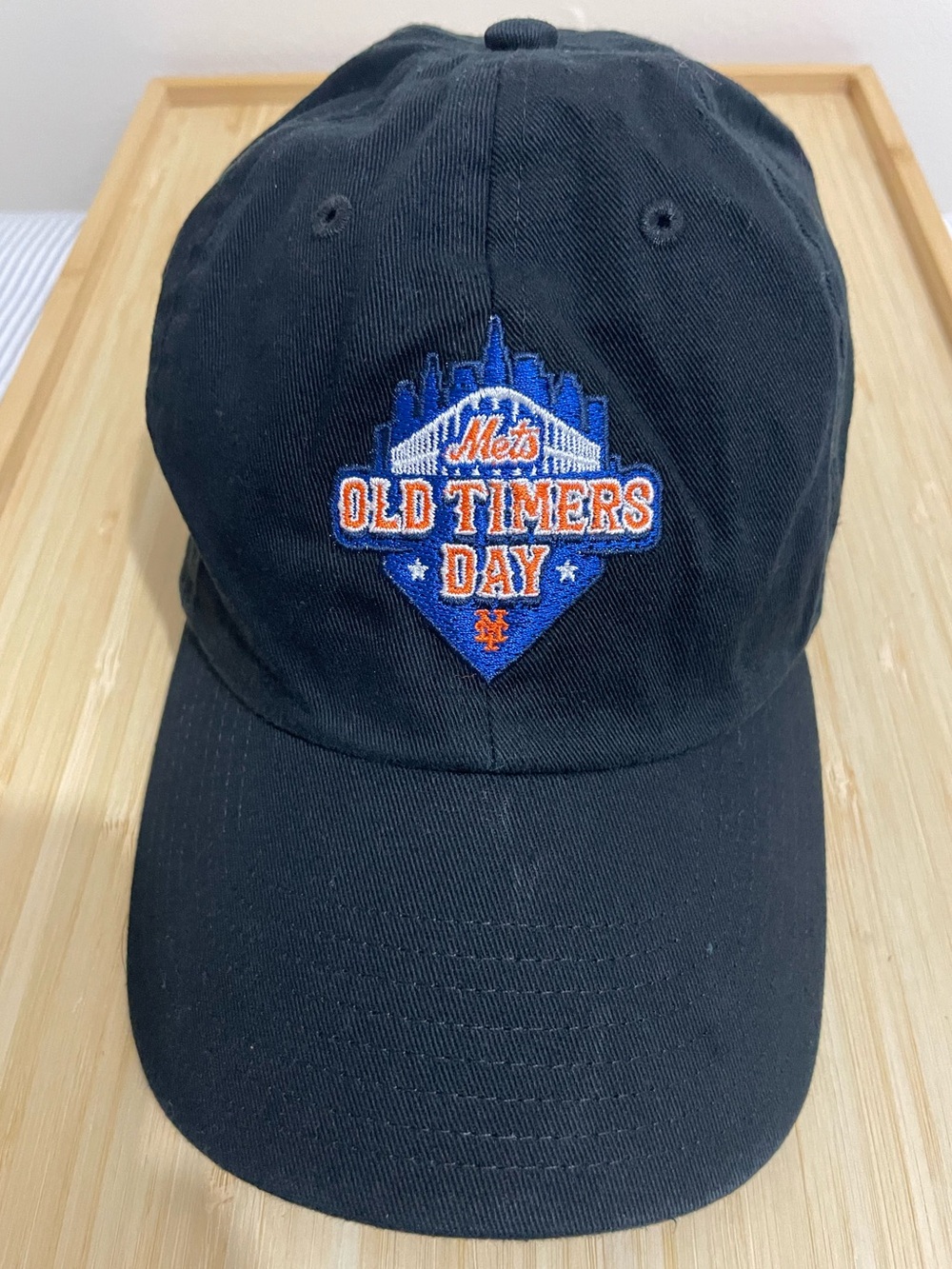 ‘47 Brand New York Mets Old Timers Day Black Hat